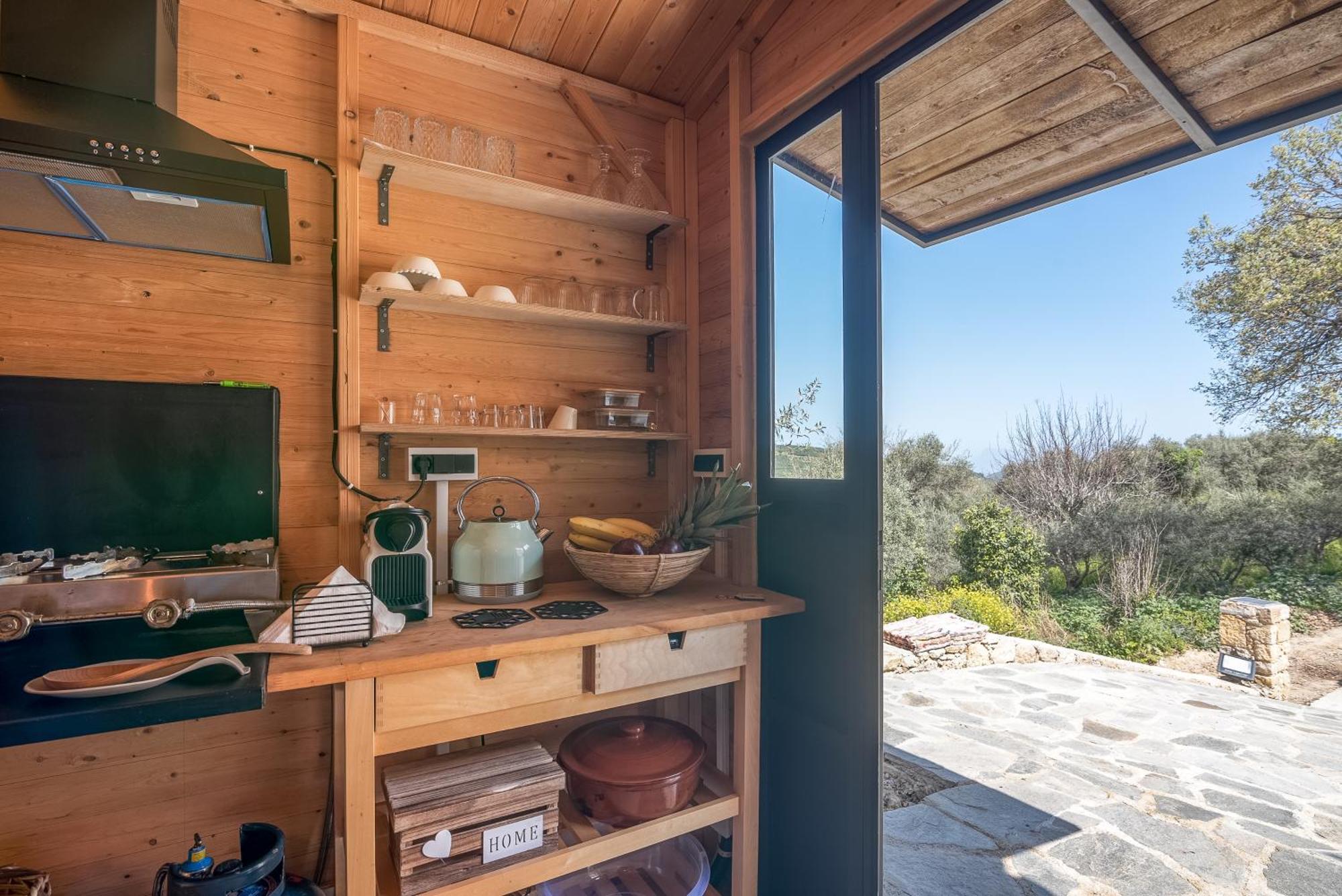 Wooden House Apartments Kalathenai Extérieur photo